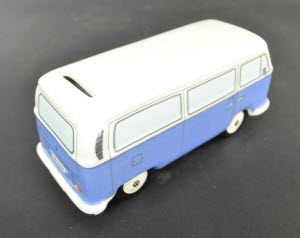 Spaarpot VW T2 bus, Blue