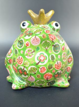 Pomme Pidou - Spaarpot King Frog Freddy, Tree Love GardenGreen
