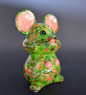 Pomme Pidou M - Spaarpot Mouse Martha, TreeLove GardenGreen