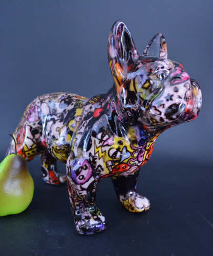 Pomme Pidou L - Spaarpot French Bulldog Jack, Graffiti, Tokyo