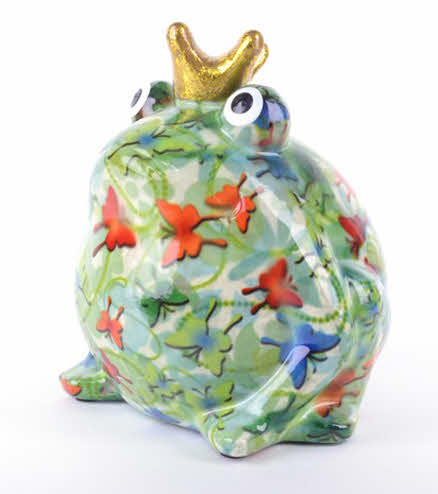 Pomme Pidou - Spaarpot King Frog Freddy, Butterfly Paradise