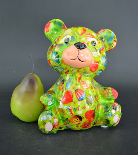 Pomme Pidou M - Teddy Bear Toto, Air Balloons GardenGreen