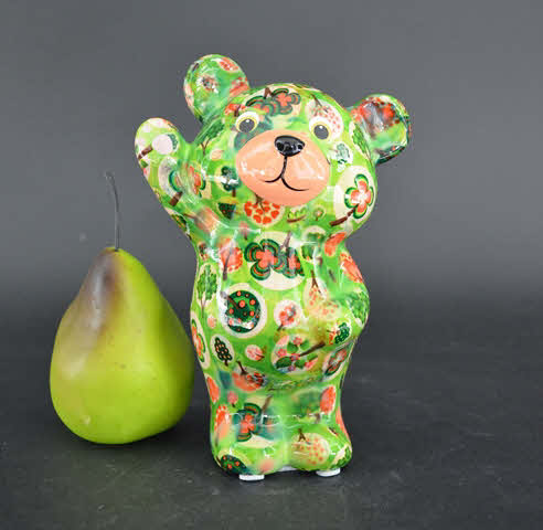 Pomme Pidou R - Spaarpot Teddy Bear Tilou, TreeLove GardenGreen