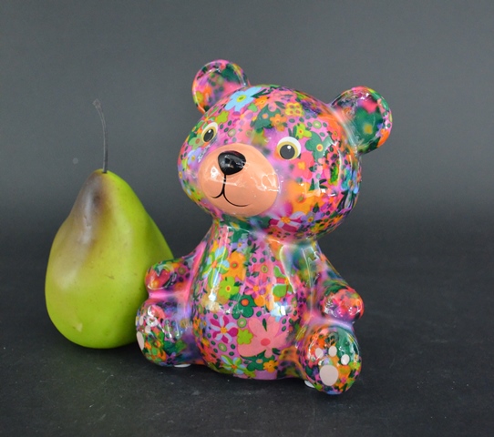 Pomme Pidou R - Spaarpot Teddy Bear Toto, SummerSet PixiePurple