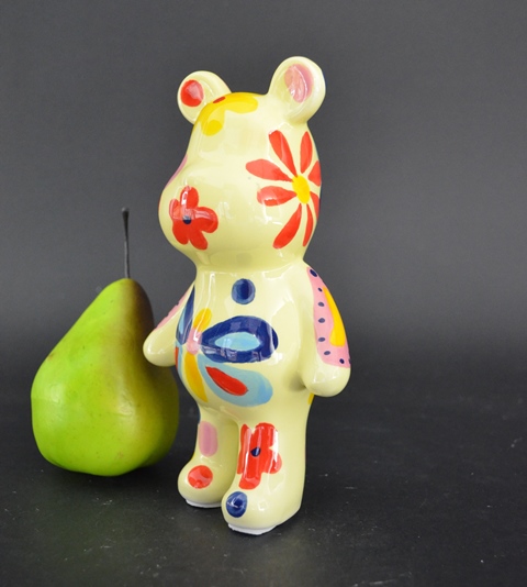 Pomme Pidou M - Decoratie Bear Albert, Blossom Bliss, Yellow