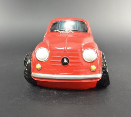 Spaarpot Fiat 500, rood