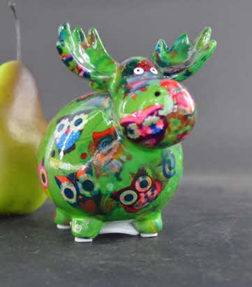 Pomme Pidou XS - Spaarpot Moose Rudolph – Mystic Owls GardenGreen