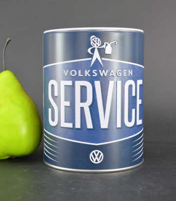 Spaarpot Spaarblik VW Service – Gelicenseerd Volkswagen Design