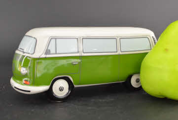 Spaarpot VW T2 Bus, Green – Gelicenseerd VW Product