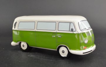 Spaarpot VW T2 Bus, Green – Gelicenseerd VW Product