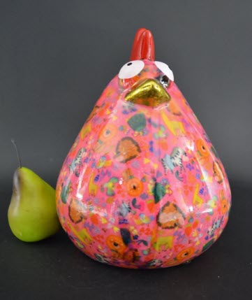 Pomme Pidou L - Spaarpot Chicken Matilda, Posh Zoo PepperPink