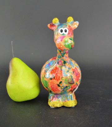 Pomme Pidou R - Spaarpot Giraffe Lola, Venetian Sweet Butterflies