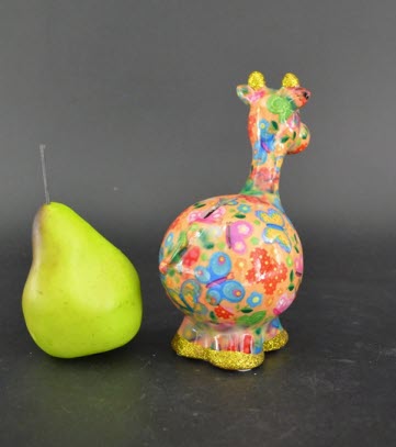 Pomme Pidou R - Spaarpot Giraffe Lola, Venetian Sweet Butterflies