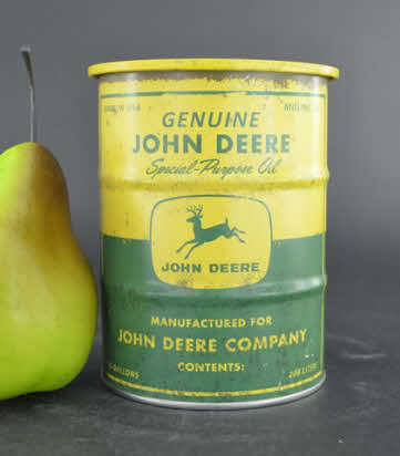 Spaarpot Spaarblik John Deere Oil – Gelicenseerd Oliedrum Design