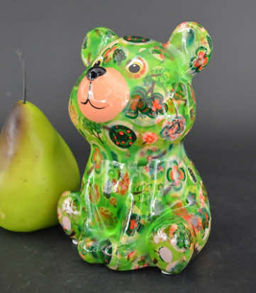 Pomme Pidou R - Spaarpot Teddy Bear Tala, TreeLove GardenGreen