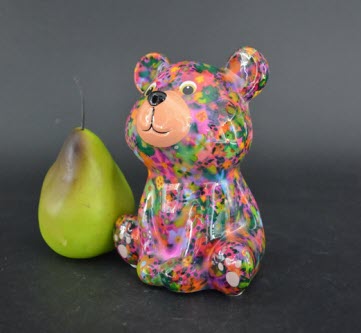 Pomme Pidou R - Spaarpot Teddy Bear Tala, Summerset PixiePurple