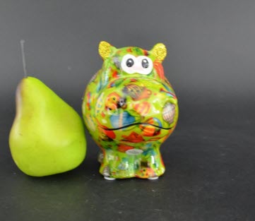 Pomme Pidou R - Spaarpot Hippo Happy, Air Balloons GardenGreen