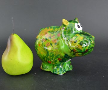 Pomme Pidou R - Spaarpot Hippo Happy, Safari Life PoshPink