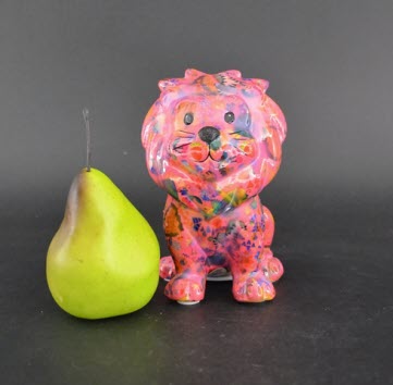 Pomme Pidou R - Spaarpot Lion Marley, Safari Life PoshPink