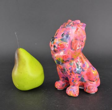 Pomme Pidou R - Spaarpot Lion Marley, Safari Life PoshPink