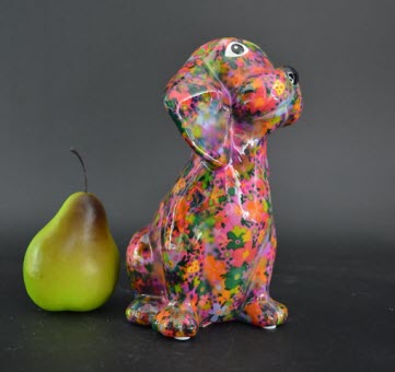 Pomme Pidou M - Spaarpot Beagle Basil, SummerSet PixiePurple