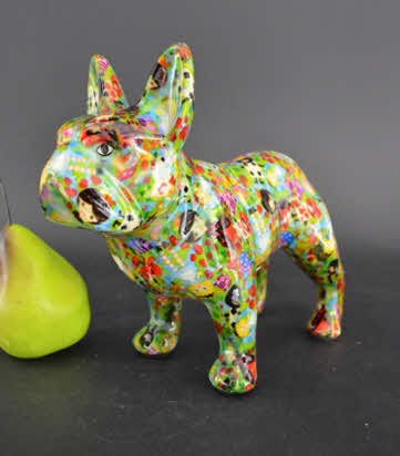 Pomme Pidou - Spaarpot French Bulldog Jack, Alice in Wonderland FairyGreen