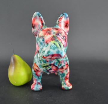 Pomme Pidou M - Spaarpot French Bulldog Jack, Hibiscus Mint Kiss