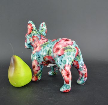 Pomme Pidou M - Spaarpot French Bulldog Jack, Hibiscus Mint Kiss