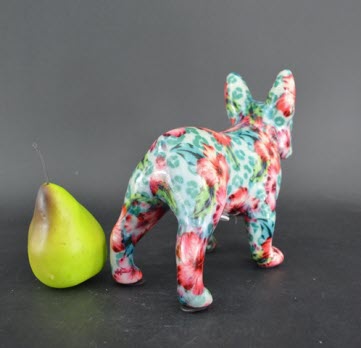 Pomme Pidou M - Spaarpot French Bulldog Jack, Hibiscus Mint Kiss