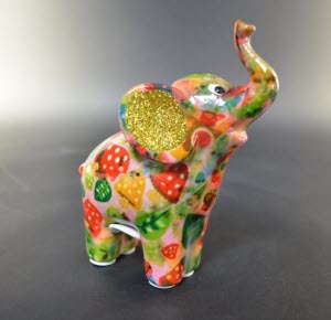 Pomme Pidou XS - Elephant Darcy, Enchanted Forest PiggyPink