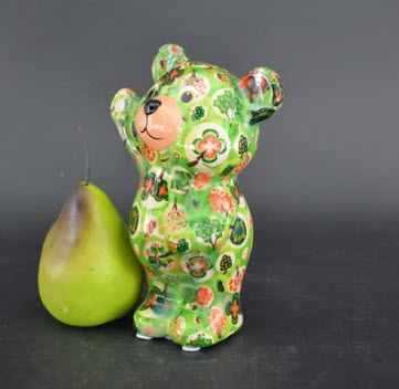 Pomme Pidou R - Spaarpot Teddy Bear Tilou, TreeLove GardenGreen