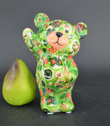 Pomme Pidou R - Spaarpot Teddy Bear Tilou, TreeLove GardenGreen