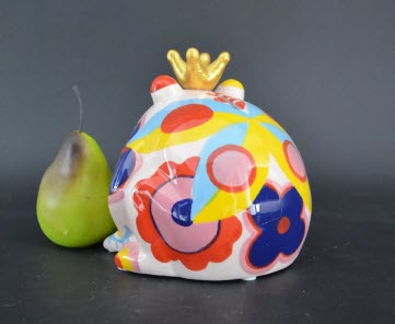 Pomme Pidou M - Spaarpot King Frog Freddy, Blossom Bliss, Rose