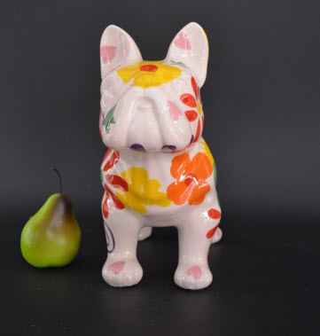 Pomme Pidou L - Decoratie French Bulldog Jack, Blossom Bliss, Rose - LIMITED EDITION