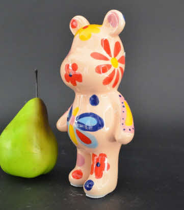 Pomme Pidou M - Decoratie Bear Albert, Blossom Bliss, Orange