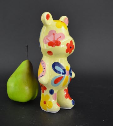 Pomme Pidou M - Decoratie Bear Albert, Blossom Bliss, Yellow