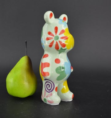 Pomme Pidou M - Decoratie Bear Albert, Blossom Bliss, Green