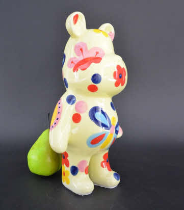 Pomme Pidou L - Decoratie Bear Albert, Blossom Bliss, Yellow