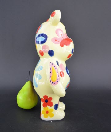 Pomme Pidou L - Decoratie Bear Albert, Blossom Bliss, Yellow