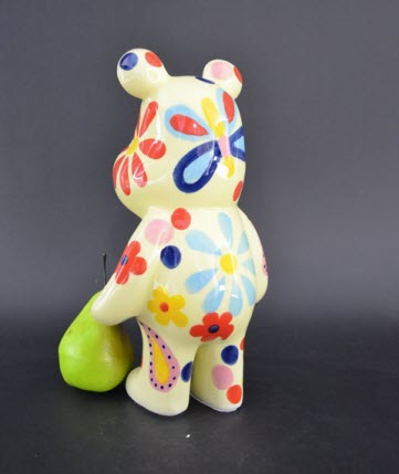 Pomme Pidou L - Decoratie Bear Albert, Blossom Bliss, Yellow